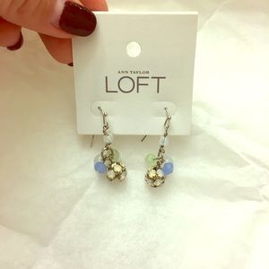 Ann Taylor Loft multicolored earrings